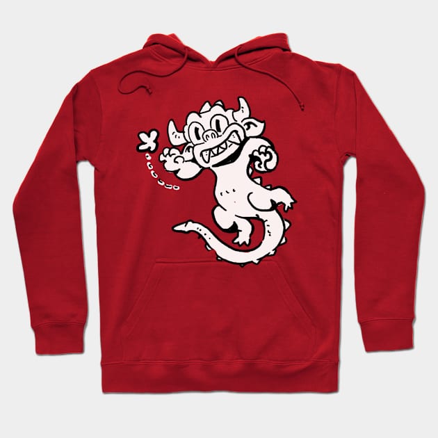 Butterfly and Hodag Hoodie by COOLKJS0